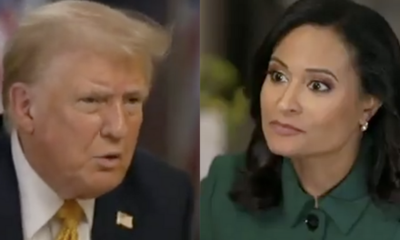 Watch: Trump SHREDS the “lost all credibility” media right to NBC News Kristen Welker’s smug face