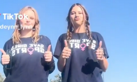 Watch: Even students in a deep blue state are organizing a weekly protest to defend girls’ sports against trans “competitors”