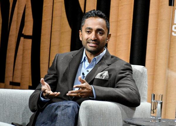 CEO of Social Capital Chamath Palihapitiya speaks onstage during an event at Yerba Buena Center for the Arts in San Francisco on Oct. 19, 2016. (Mike Windle/Getty Images for Vanity Fair)