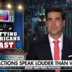 JESSE WATTERS: Michelle Obama looks proud of her country again