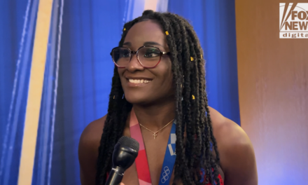 Olympic gold medalist Tamyra Mensah-Stock says she will only wrestle biological men ‘in practice’