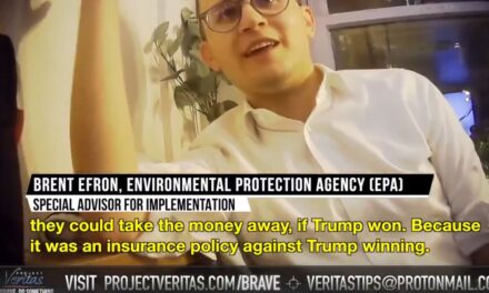 WATCH: EPA Advisor Caught on Undercover Video Admitting “Insurance Policy” Against Trump is Funneling Billions to Climate Organizations