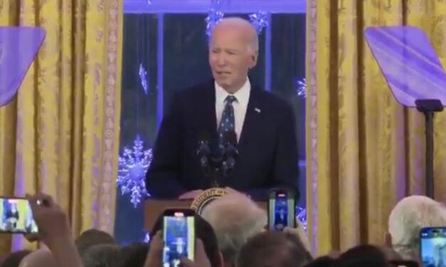 Biden Tells Whopper of a Lie at White House Hanukkah Reception, Claims He Has “Gotten over 100 Hostages out” From Gaza