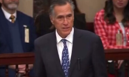 GOOD RIDDANCE: RINO Mitt Romney Gives Farewell Address on Senate Floor, Appears to Trash Trump (VIDEO)