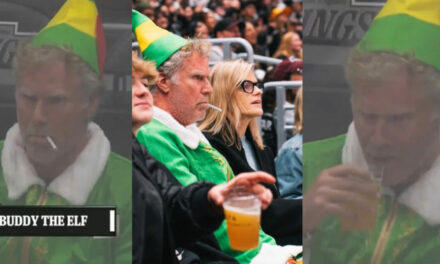 Pro-Kamala Will Ferrell Spotted at NHL Game in Famous Buddy The Elf Costume Looking Rough After Trump Win: “It Was a Tough Holiday Season” (VIDEO)