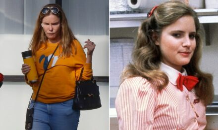 ‘Fast Times at Ridgemont High’ star Jennifer Jason Leigh spotted in Hollywood ahead of new projects