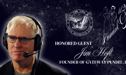 Jim Hoft, Gateway Pundit Founder Is Honoree at Prestigious 2024 New York Young Republican Club Gala