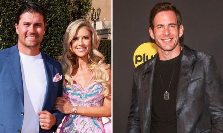 Christina Hall cries as she tells ex-husband Tarek El Moussa their children asked her to leave ex Josh Hall