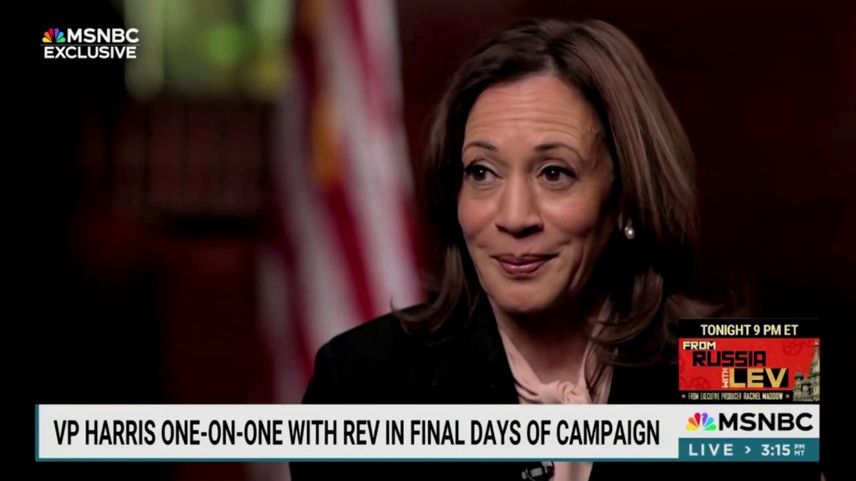 Kamala Harris on MSNBC's 