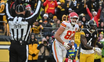 Chiefs great Tony Gonzalez vows to pay Travis Kelce’s fine after record-breaking touchdown