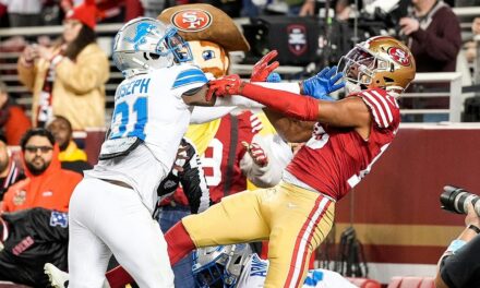 Lions, 49ers players get into scuffle during hotly contested game