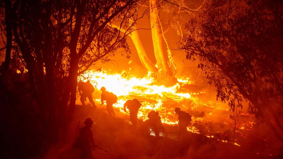 Firefighters working to contain Malibu fire