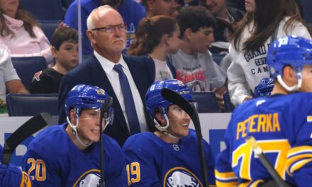 Buffalo Sabres Head Coach Lindy Ruff Talks About “Taking Fans Out Of The Game”… Before A Home Game