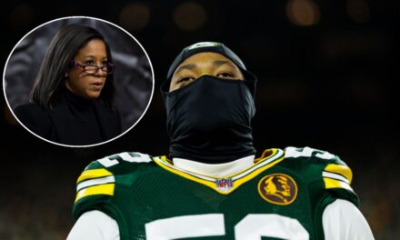 Green Bay Packers Tank Rashan Gary Scares ESPN’s Sideline Reporter