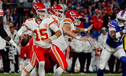 Patrick Mahomes Gifted O-Line Yeti Coolers Crammed With Gifts