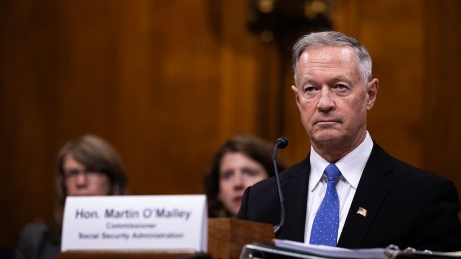 Martin O'Malley at a senate hearing