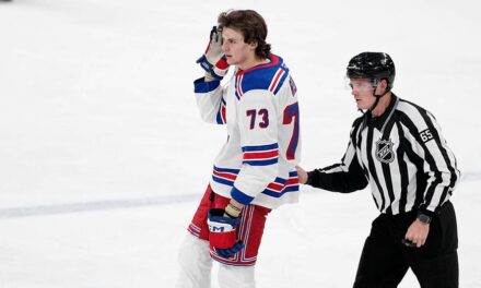 Rangers’ Matt Rempe suspended 8 games for hit on Stars player