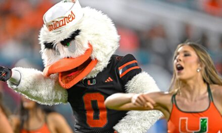 Miami Hurricanes Mascot Responds To Reporter’s Claim That He Hit On Her During Loss To Syracuse