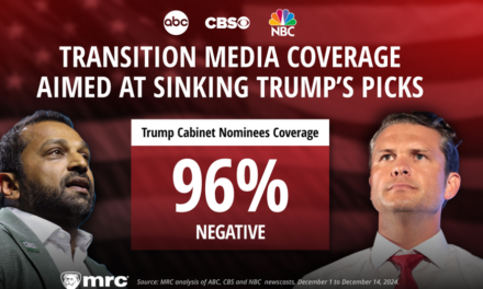 ABC, CBS and NBC evening newscast coverage of Trump’s Cabinet picks ‘almost uniformly negative,’ study finds