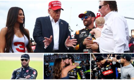 NASCAR Driver Sends Strong Message About Trump, Father-Son Duo Bash Skulls On Pit Road & Topless ‘Dega Girls