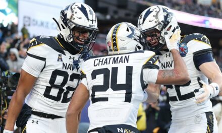 Navy pulls off upset over Army with Trump, star-studded group in attendance