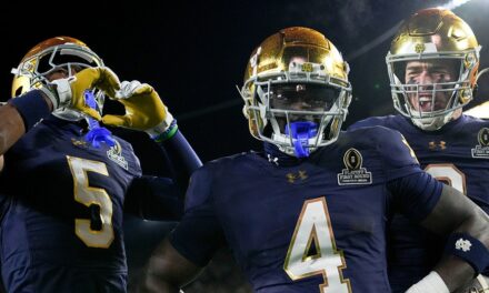 Notre Dame routs Indiana in College Football Playoff to set up Sugar Bowl date with Georgia