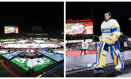 Wrigley Field Has Turned Into A Hockey Rink And It’s Awesome