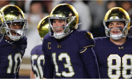 Notre Dame Shares Majestic Photo Of Stadium Covered In Snow, Is Football Gold