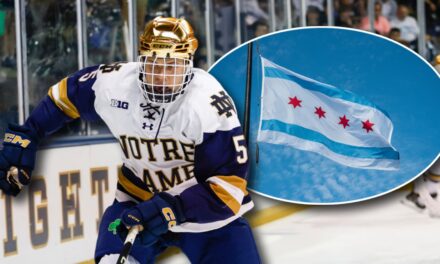 Notre Dame Men’s Hockey Team Drops Phenomenal Chicago-Inspired Jerseys For Game At Wrigley Field