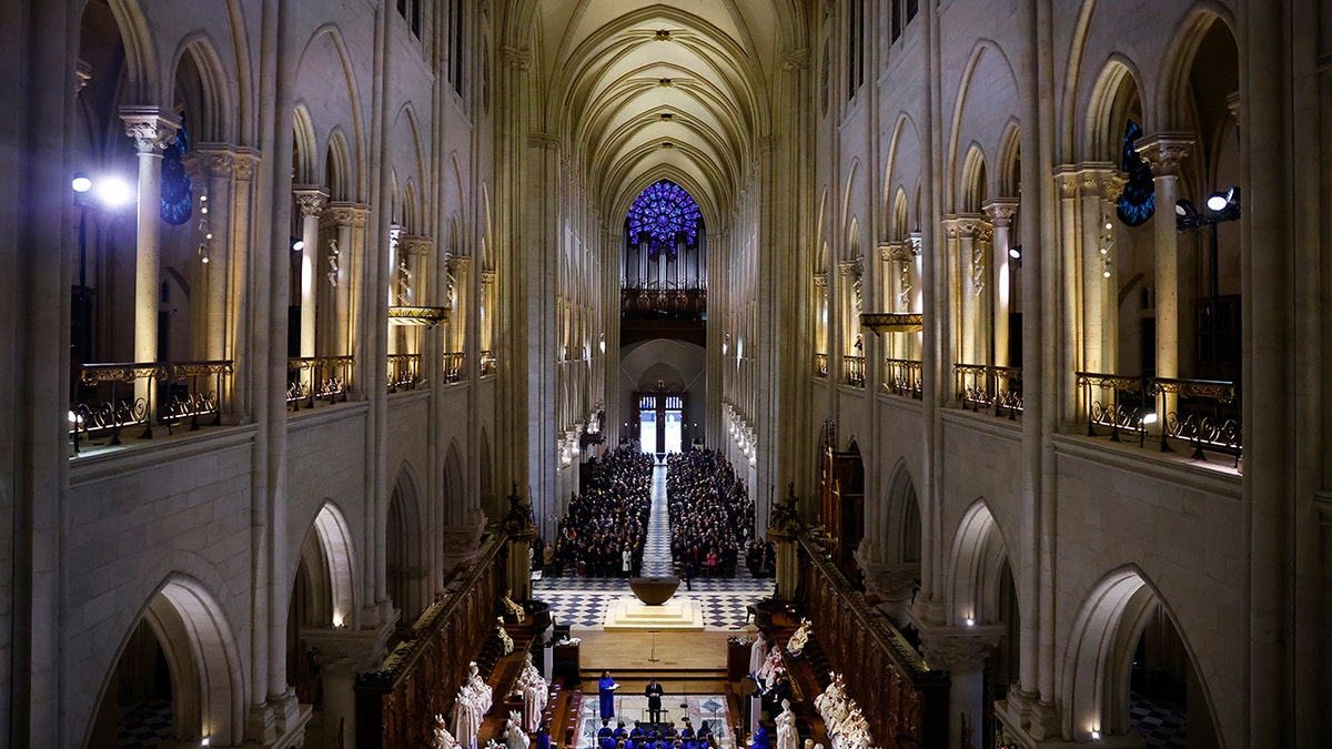 notre dame mass liturgy