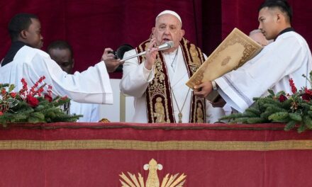 Pope Francis addresses Ukraine, Middle East in Christmas Day message: ‘May the sound of weapons be silenced’