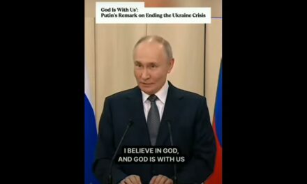 Vladimir Putin on Ending the Ukraine War: “I Believe in God. And God is With Us” (Video)