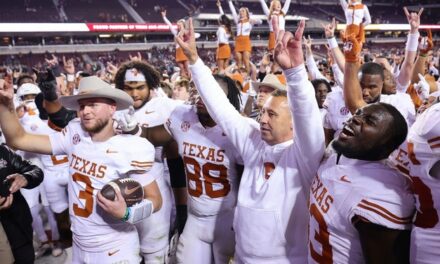 Quinn Ewers’ Oklahoma Sorority Girlfriend Goes Horns Up With Matthew McConaughey Longhorns Playoff Win