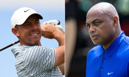 Rory McIlroy teases Charles Barkley about his weight during match vs LIV Golf stars