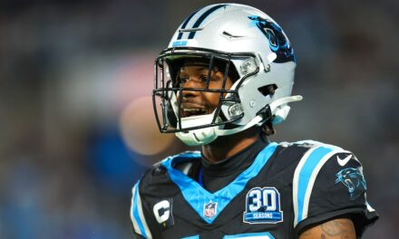 Panthers’ Sam Franklin Jr restrained from running to Bucs locker room, sends threat to player in video