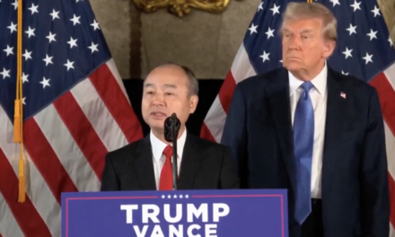 Softbank CEO Joins President Trump to Announce $100B Investment in America: “My confidence level to the economy of the United States has tremendously increased with his victory” (Video)