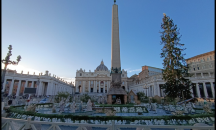 Topless Protestor Jumps Vatican Fence, Tries to Steal Baby Jesus From Navity Scene Before Being Tackled By Police