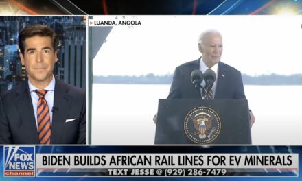 Jesse Watters Suggests the True Motives Behind Biden’s Africa Trip: ‘Building Railways to Exploit Child Labor for the Green New Deal’