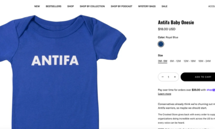 ‘Obama Bros’ Selling ‘ANTIFA’ And ‘BIRTH CONTROL’ Baby Onesies