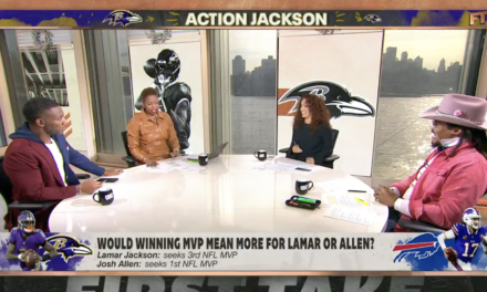 ESPN Pulling Out All The (Race) Cards To Pressure Voters To Give MVP To Lamar Jackson Over Josh Allen