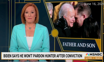 FLASHBACK: MSNBC’s Jen Psaki gushed that Biden’s pledge to not pardon Hunter showed true character