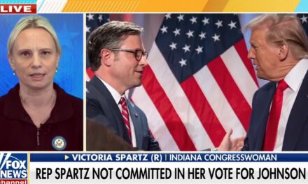 Rep. Victoria Spartz Fires Warning Shot at Weakling Mike Johnson If He Wants Her Vote for House Speaker – VIDEO