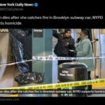 Nolte: NY Daily News Lies About Subway Murder Victim ‘Catching Fire’