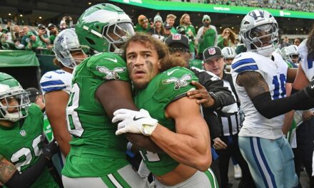 Eagles, Cowboys players brawl in tunnel after play, 3 ejected from game