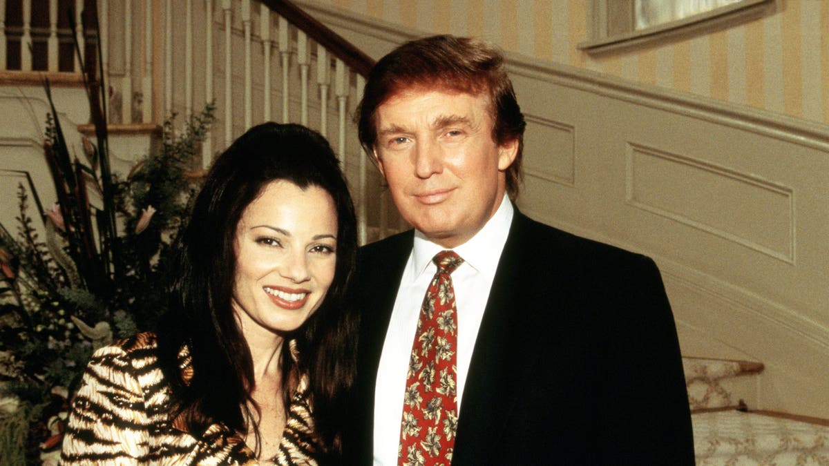 fran drescher and donald trump in the nanny