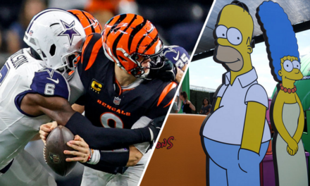 ‘They’re putting Homer Simpson at quarterback!’ NFL fans left baffled after ESPN animates Cowboys game into ‘The Simpsons’