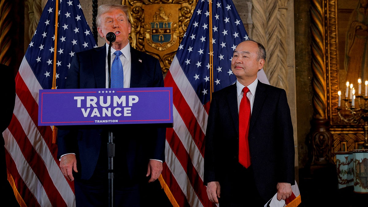 Trump speaks at Mar-a-Lago