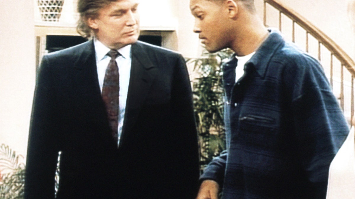 will smith and donald trump in fresh prince of bel air