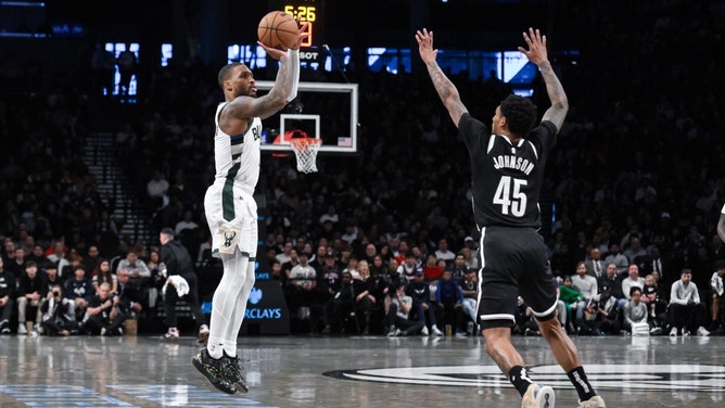 The Milwaukee Bucks face the Orlando Magic in the quarterfinals of the 2024 Emirates NBA Cup Tuesday at Fiserv Forum. (John Jones-Imagn Images)