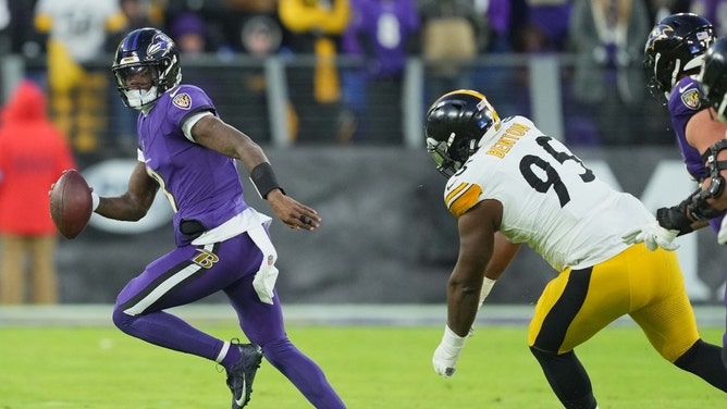 The Baltimore Ravens play the Houston Texans Wednesday, Christmas 2024 at NRG Stadium in Texas. (Mitch Stringer-Imagn Images)